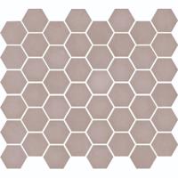Mozaiek Valencia Hexagon Roze Mat 4,3x5,0 - thumbnail