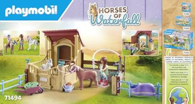 PLAYMOBIL Horses of Waterfall manege 71494 - thumbnail
