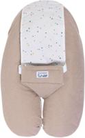 3-in-1 zwangerschapskussen - TINEO - MULTIRELAX - Badstof - Hazelnoot / Polka Dot - thumbnail