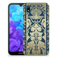 Huawei Y5 (2019) | TPU Case | Beige Flowers - thumbnail