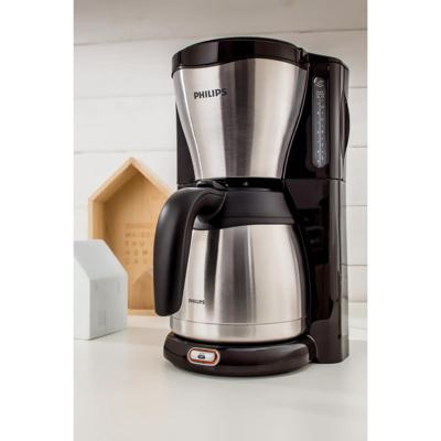 Philips café Gaia koffieapparaat met thermische kan - RVS/zwart - HD7549/20