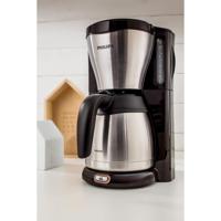 Philips café Gaia koffieapparaat met thermische kan - RVS/zwart - HD7549/20 - thumbnail