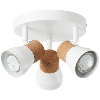 Brilliant Kurken plafondspotMoka 3-lichts - 75734/75