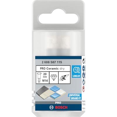 Bosch Accessories Bosch Power Tools 2608587115 Diamantboor droog 20 mm Van diamant voorzien 1 stuk(s)