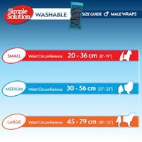 SIMPLE SOLUTIONS WASBARE PLASBAND REU LARGE 48-59 CM - thumbnail