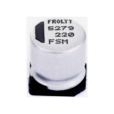 Frolyt E-RS3049 Elektrolytische condensator SMD 4.5 mm 220 µF 25 V 20 % (Ø x l) 8.9 mm x 12 mm 1 stuk(s) Frolyt E-RS3049 Elektrolytische condensator SMD 4.5 mm 220 µF 25 V 20 % (Ø x l) 8.9 mm x 12 mm 1 stuk(s)