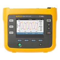 Fluke 1738/EUS Netwerkanalyser 3-fasig Met logger, Incl. stroomtang - thumbnail
