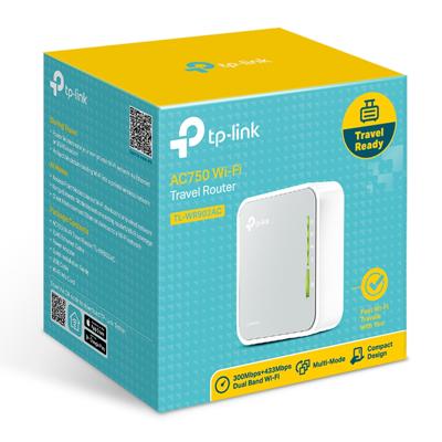 TP-LINK WLAN Router Fast Ethernet Dual-Band (2.4 GHz/5 GHz) 3G 4G White