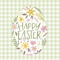 Creativ Company Servetten, happy easter, afm 33x33 cm, 20 stuk/ 1 doos - thumbnail