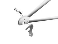 Union derailleurpad gh-027 met schroefset m4x0.7 - thumbnail