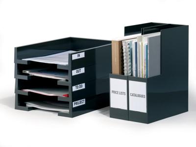 10 Zelfklevende insteekhoesjes 75x18mm Durable Pocketfix