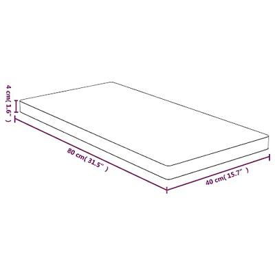 Tafelblad 40x80x4 cm bamboe - thumbnail