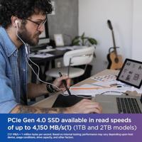 WESTERN DIGITAL - SN580 - Interne SSD-schijf - NVME - 2TB - thumbnail