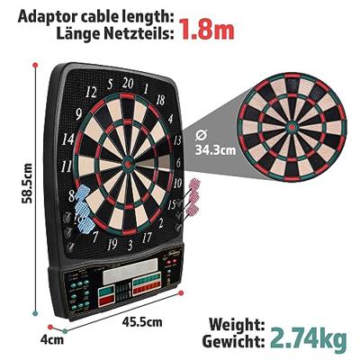 Physionics Dartboard Electronisch Physionics Dartboard Electronisch