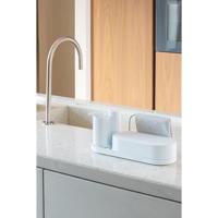 Brabantia sinkstyle organiser set 3-delig mineral fresh white - thumbnail