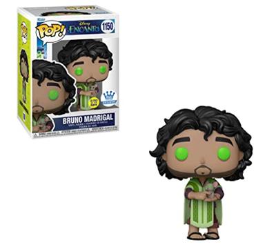 Disney Encanto Funko Pop Vinyl: Bruno Madrigal with Mouse (Glow in the Dark)
