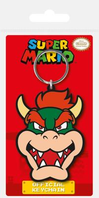 Super Mario - Bowser Rubber Keychain