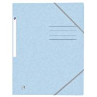 Elastomap oxford top file+ a4 pastel blauw | 10 stuks - thumbnail