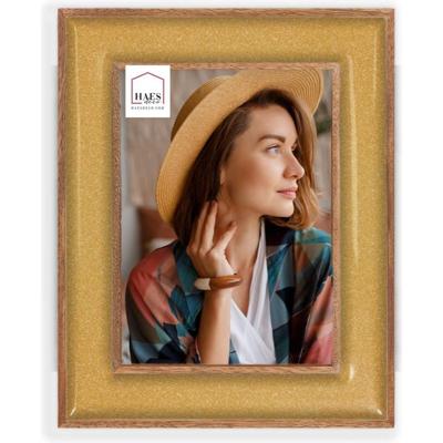 Haes Deco Houten Fotolijst Steyr Goud / Bruin voor foto 15x20 - XN768GHS