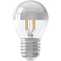 CALEX - LED Lamp - Kogelspiegellamp Filament P45 - E27 Fitting - 4W - Dimbaar - Warm Wit 2700K - Chroom - thumbnail