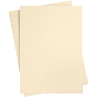 Creativ Company Gekleurd karton, a2, vel 420x594 mm, 180 gr, licht beige, 10 vel/ 1 doos