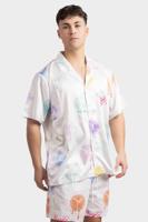 Carlo Colucci C4732 291 Logo Print Shirt Heren Wit - Maat M - Kleur: Wit | Soccerfanshop - thumbnail