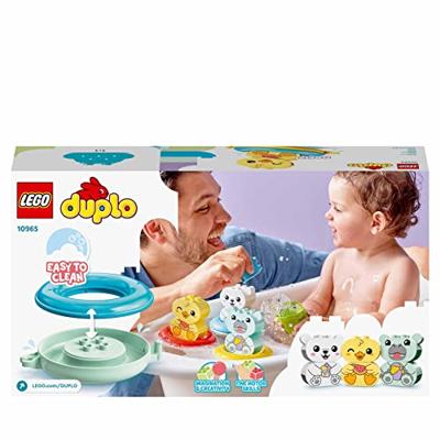 LEGO duplo - pret in bad: drijvende dierentrein constructiespeelgoed (10965)