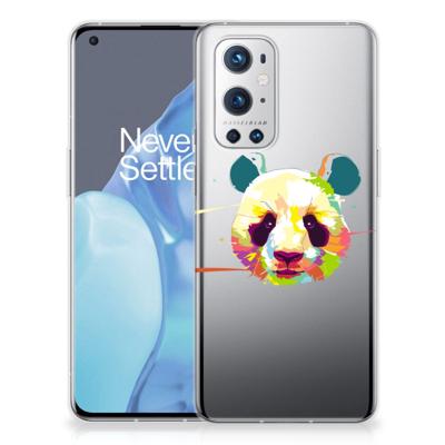 OnePlus 9 Pro Telefoonhoesje met Naam Panda Color OnePlus 9 Pro Telefoonhoesje met Naam Panda Color