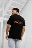Club T-shirt Heren Zwart/Oranje - thumbnail