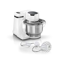 Bosch MUM Serie 2, 700 Watt, Edelstahl-Rührschüssel, weiß Foodprocessor 700 W Wit - thumbnail