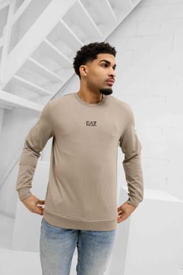 EA7 Emporio Armani 8NPM30 Sweater Heren Beige - Maat M - Kleur: BeigeZwart | Soccerfanshop EA7 Emporio Armani 8NPM30 Sweater Heren Beige - Maat M - Kleur: BeigeZwart | Soccerfanshop