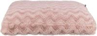 Trixie hondenkussen loki gerecycled hoekig roze - thumbnail