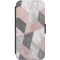 iPhone 7/8 flipcase - Stone grid - thumbnail