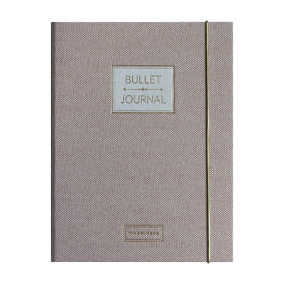 Pimpelmees Bullet Journal PRO Luxe Linnen Mono Warm Nude Pimpelmees Bullet Journal PRO Luxe Linnen Mono Warm Nude