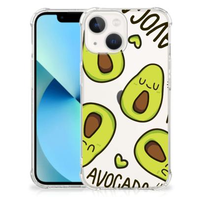 iPhone 13 mini Stevig | Bumper Hoesje | Avocado Singing iPhone 13 mini Stevig | Bumper Hoesje | Avocado Singing