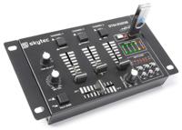 Skytec STM-3020B 6-kanaals mengpaneel met USB/MP3-speler budget - thumbnail