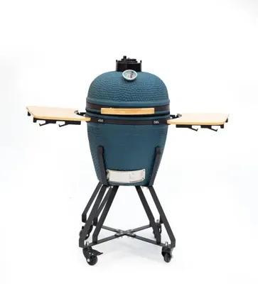 Own grill keramische barbecue 20" Large blauw - zwart frame