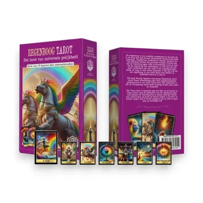 Regenboog Tarot - 78 Kaarten + Instructieboekje - Universele Gelijkheid