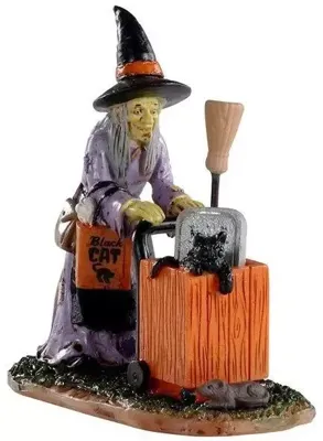 Lemax shopping for halloween halloween figuur Spooky Town 2020