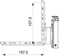 Hoeklagerband dto hout 18/12 v= 9 ls 130kg zi - thumbnail