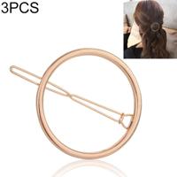 3 PC'S nieuwe haarspelden driehoek maan Hair Pin sieraden klaver ronde Hair clip voor vrouwen haarspeldjes hoofd accessoires Bijoux de Tete - thumbnail