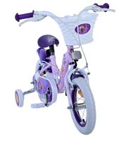 Wunsch Disney wish kinderfiets - meisjes - 12 inch - paars - twee handremmen - thumbnail