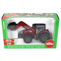 Siku Mf 8680 tractor met voorlader (1:50) - thumbnail
