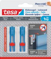 tesa 77778 Zelfklevende spijker voor canvasdoek Wit Inhoud: 2 stuk(s) - thumbnail