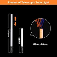 Sirui led tubelight t60 telescopisch met mini statief - thumbnail