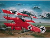 Revell 04744 Fokker DR.I Richthofen Vliegtuig (bouwpakket) 1:28 - thumbnail