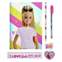 Undercover Notitieboek set barbie, 7dlg. - thumbnail