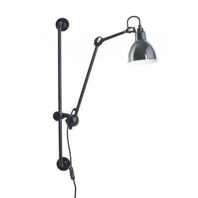DCW Editions Lampe Gras N210 Round Wandlamp - Chroom DCW Editions Lampe Gras N210 Round Wandlamp - Chroom