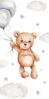 Teddy Bear Strandlaken 70 x 140 cm - thumbnail