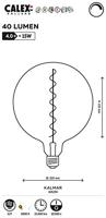Circle Kalmar 4W - E27 - 40 lumen - 2000K Ø 20cm - 426194 - thumbnail